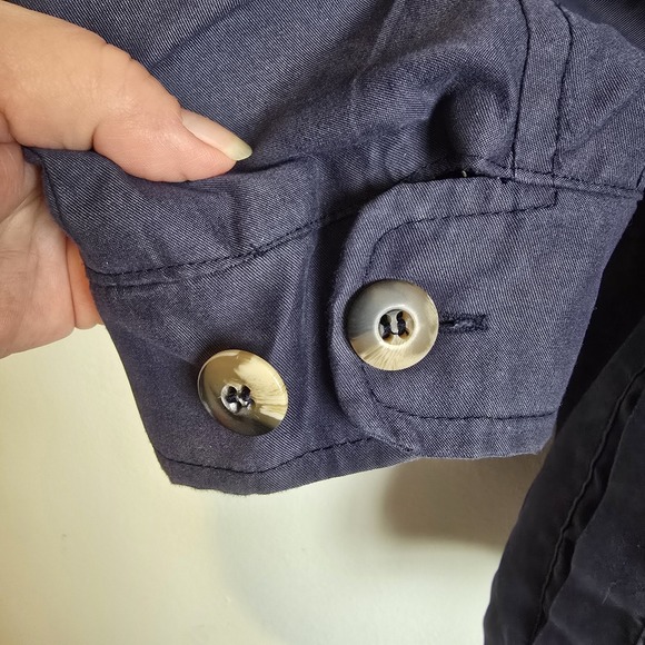 Aberdeen collection mens blue bomber jacket Large with adjustable cuffs - Picture 12 of 16